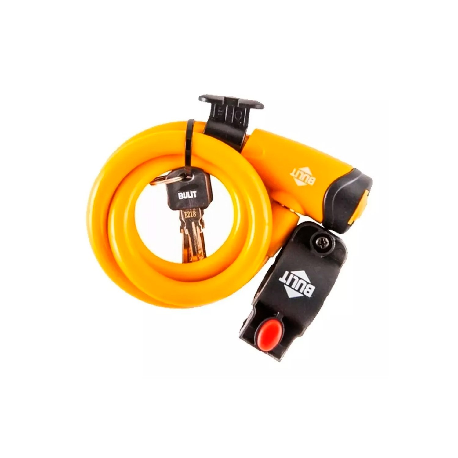 Linga de Seguridad P/ Bici Largo 1m con 3 Llaves Bulit
