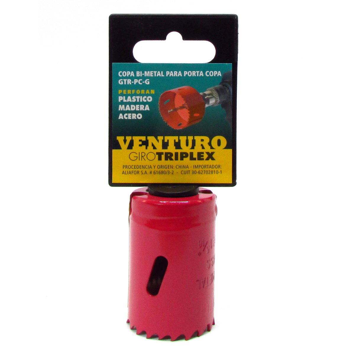 Sierra Copa Bimetal  Ø 35mm Giro Triplex Venturo Aliafor Gtr