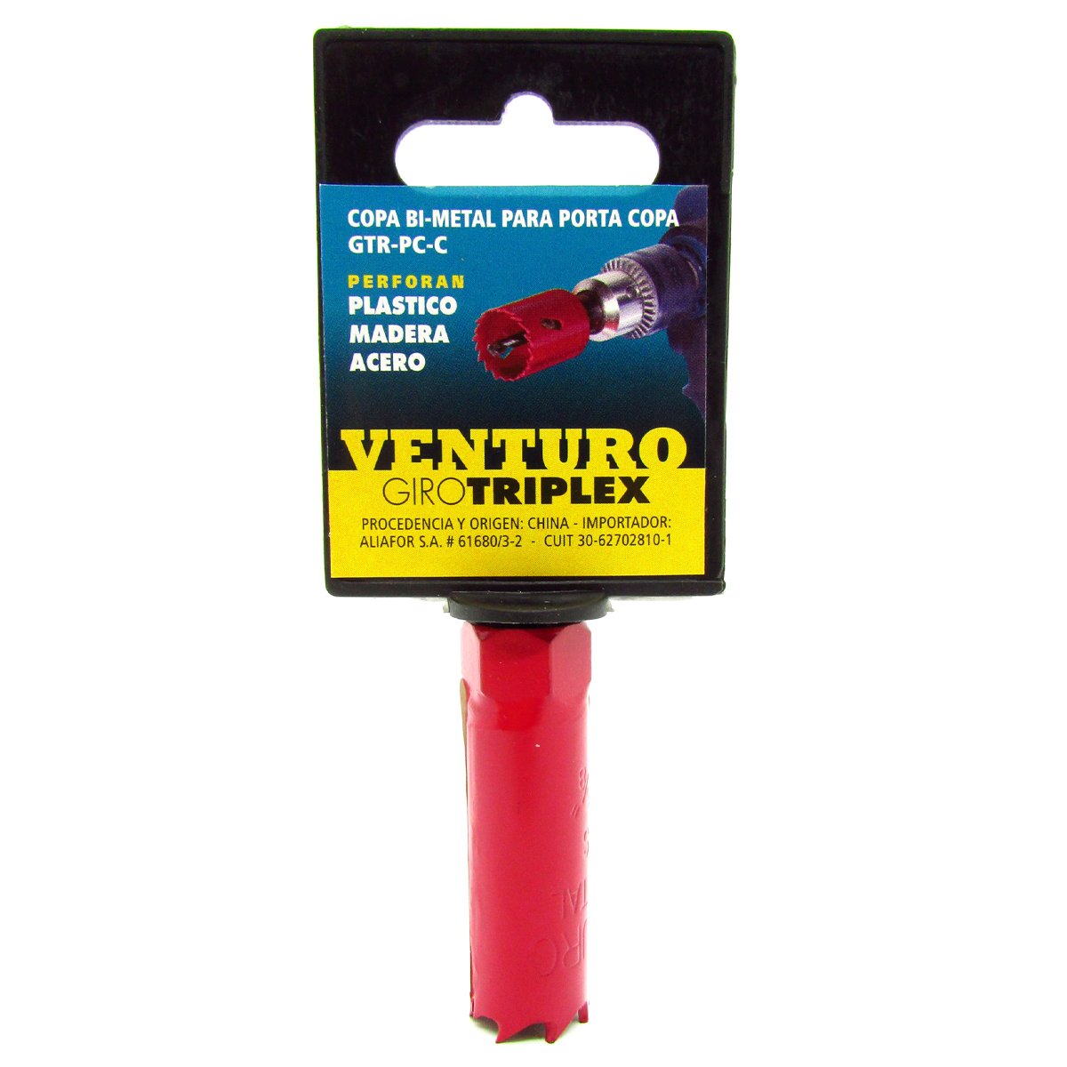 Sierra Copa Bimetal  Ø 17mm Giro Triplex Venturo Aliafor Gtr
