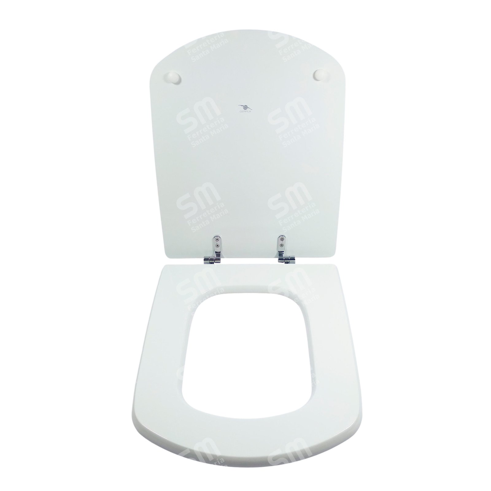 Asiento Derpla Ds Blanco c/ Expansor para Inodoro Dama Senso