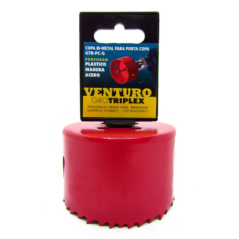 Sierra Copa Bimetal  Ø 65mm Giro Triplex Venturo Aliafor Gtr