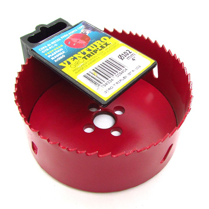 Sierra Copa Bimetal  Ø 102mm Giro Triplex Venturo Aliafor Gtr