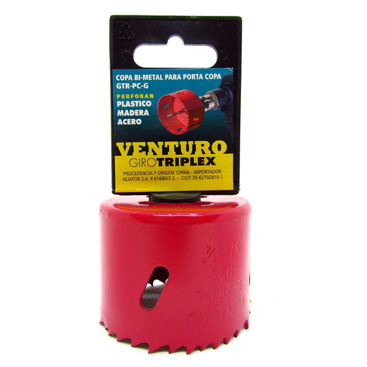 Sierra Copa Bimetal  Ø 57mm Giro Triplex Venturo Aliafor Gtr