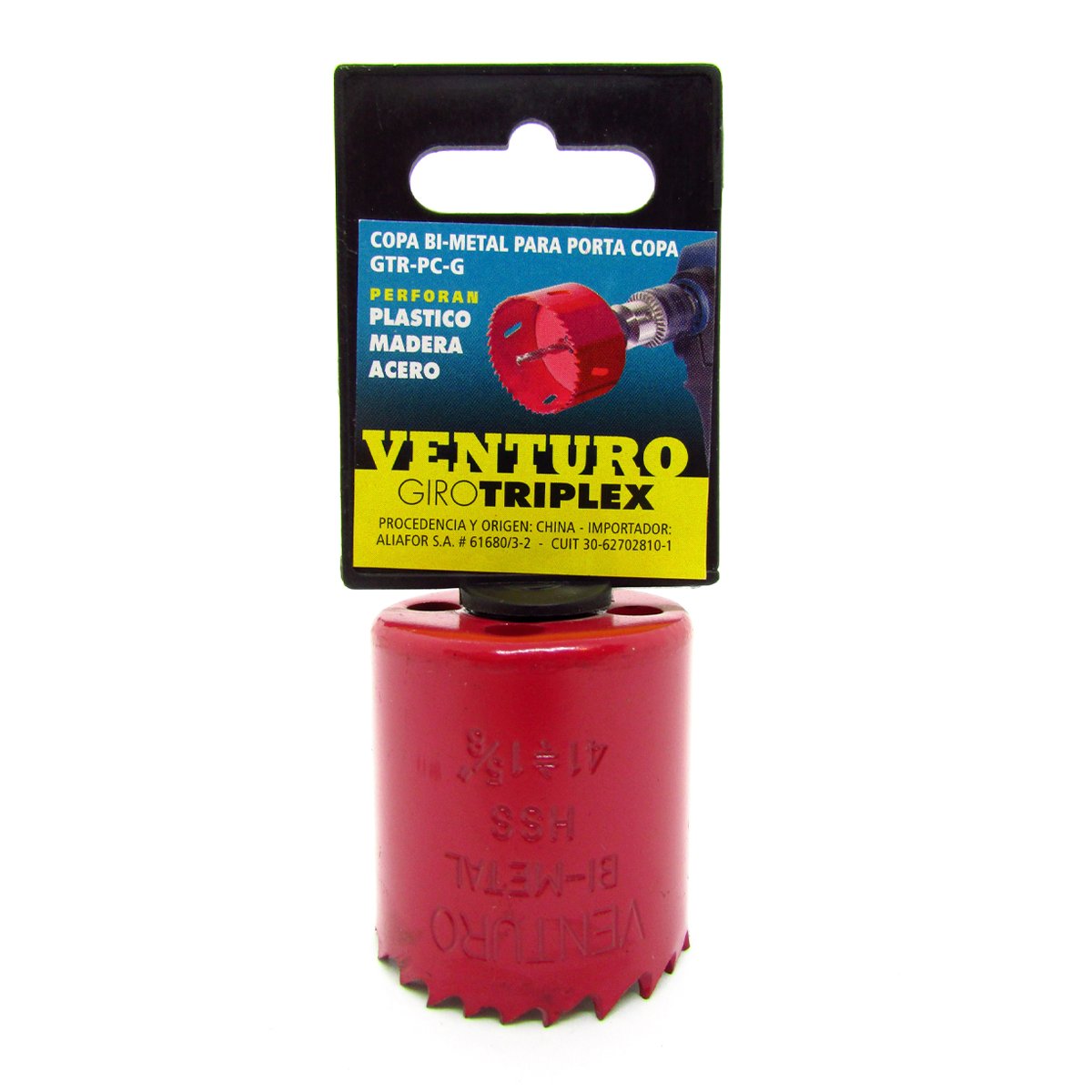 Sierra Copa Bimetal  Ø 41mm Giro Triplex Venturo Aliafor Gtr