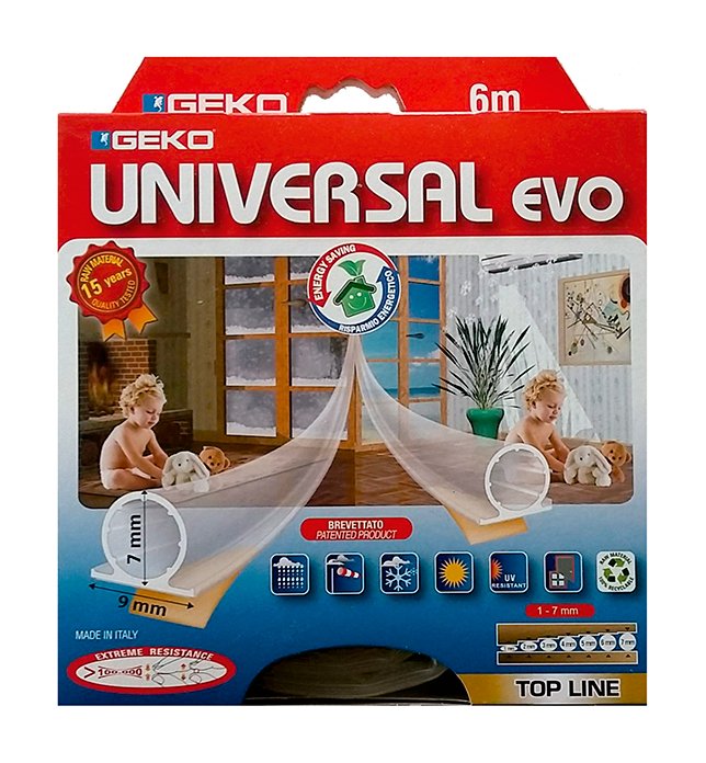Burlete Universal Evo Tipo o Transparente X6m Geko