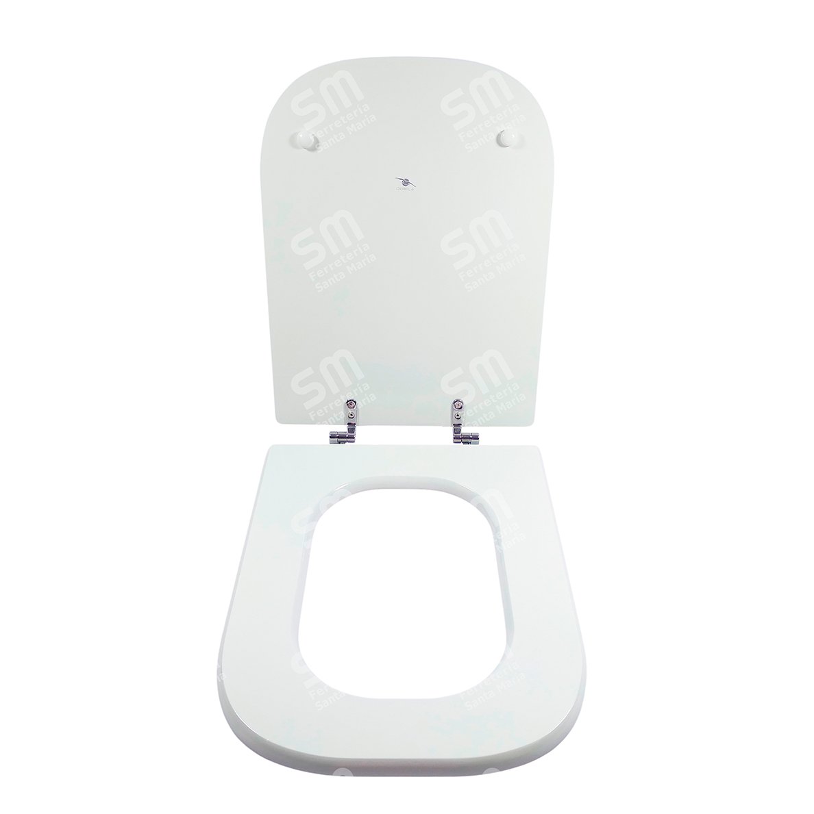 Asiento Derpla Ga Blanco c/ expansor para Inodoro Gap