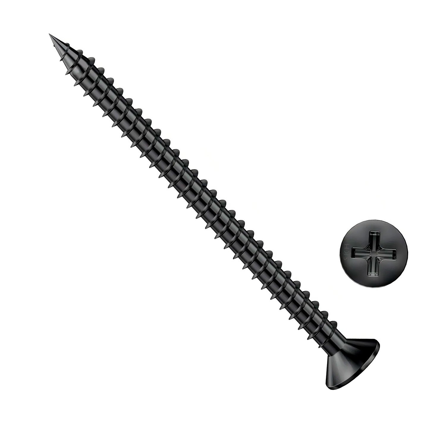 Tornillo Autoperforante Punta Aguja 6 X 2 Metal X 200un
