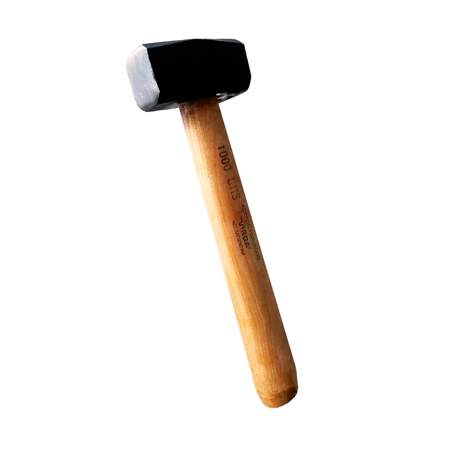 Maza Albañil Acero Forjado Templado 1.5kg Cabo Madera
