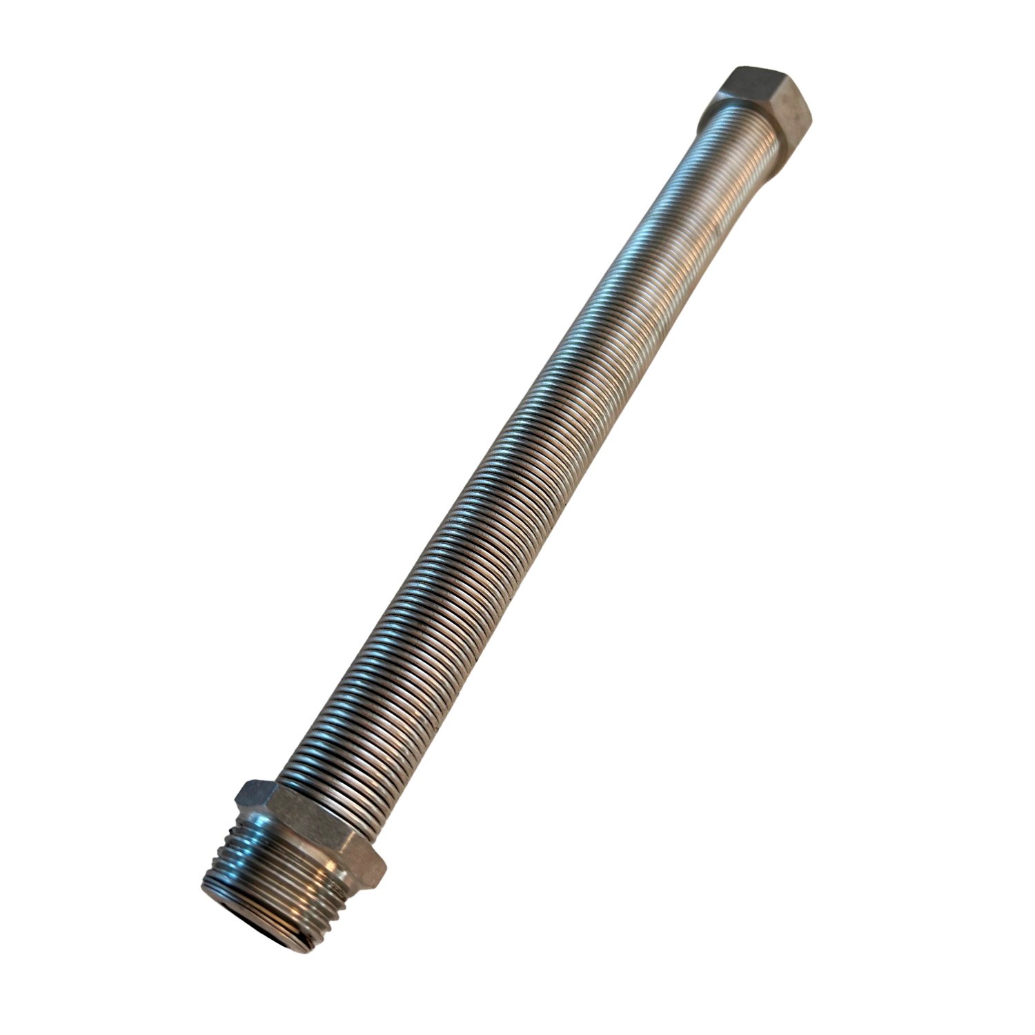 Flexible P/ Agua 1/2pulg Extensible 20 a 42 Cm Ac. Inoxidable