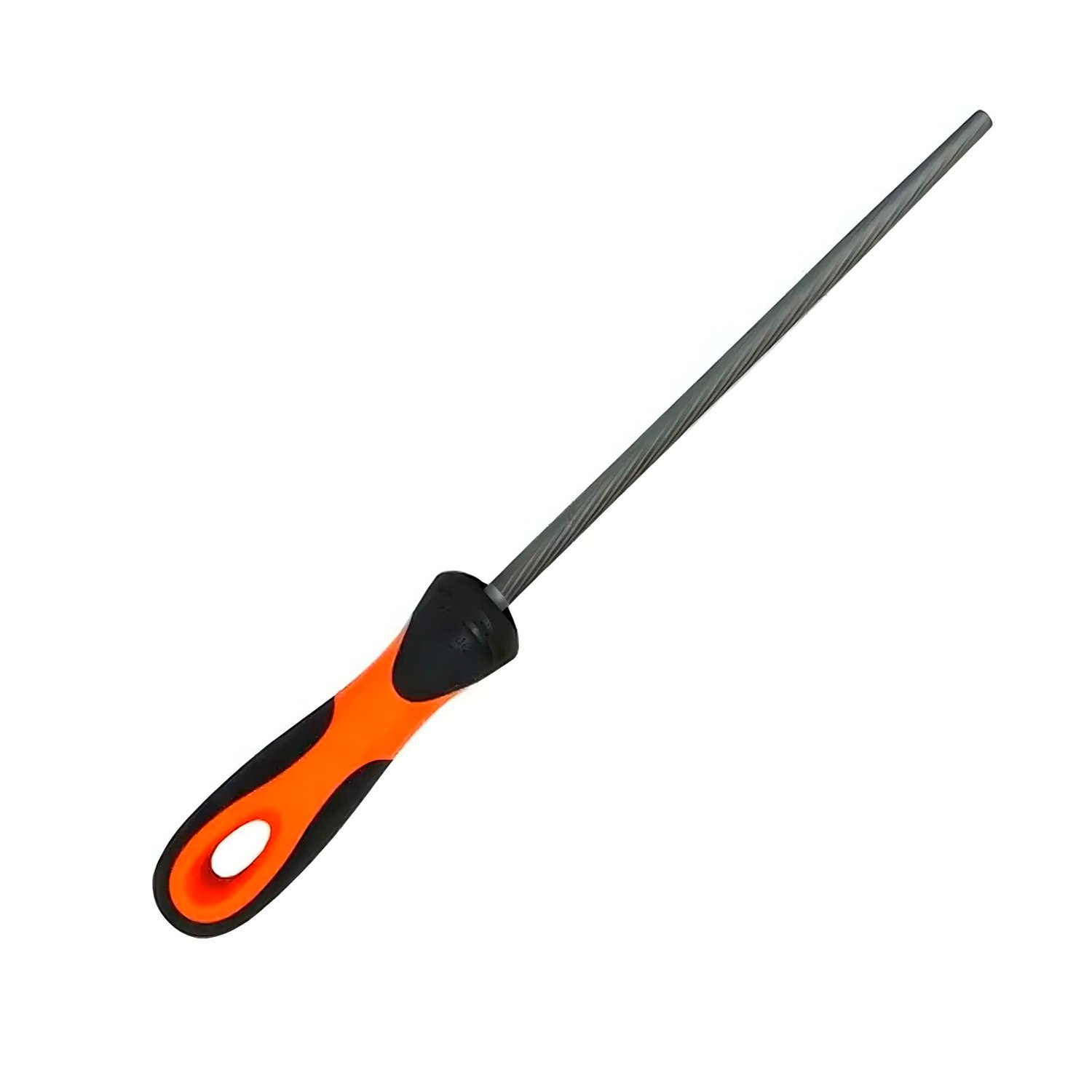 Lima Redonda Mediana Desbaste Acero Bahco Ergo 200mm 8 Pulg