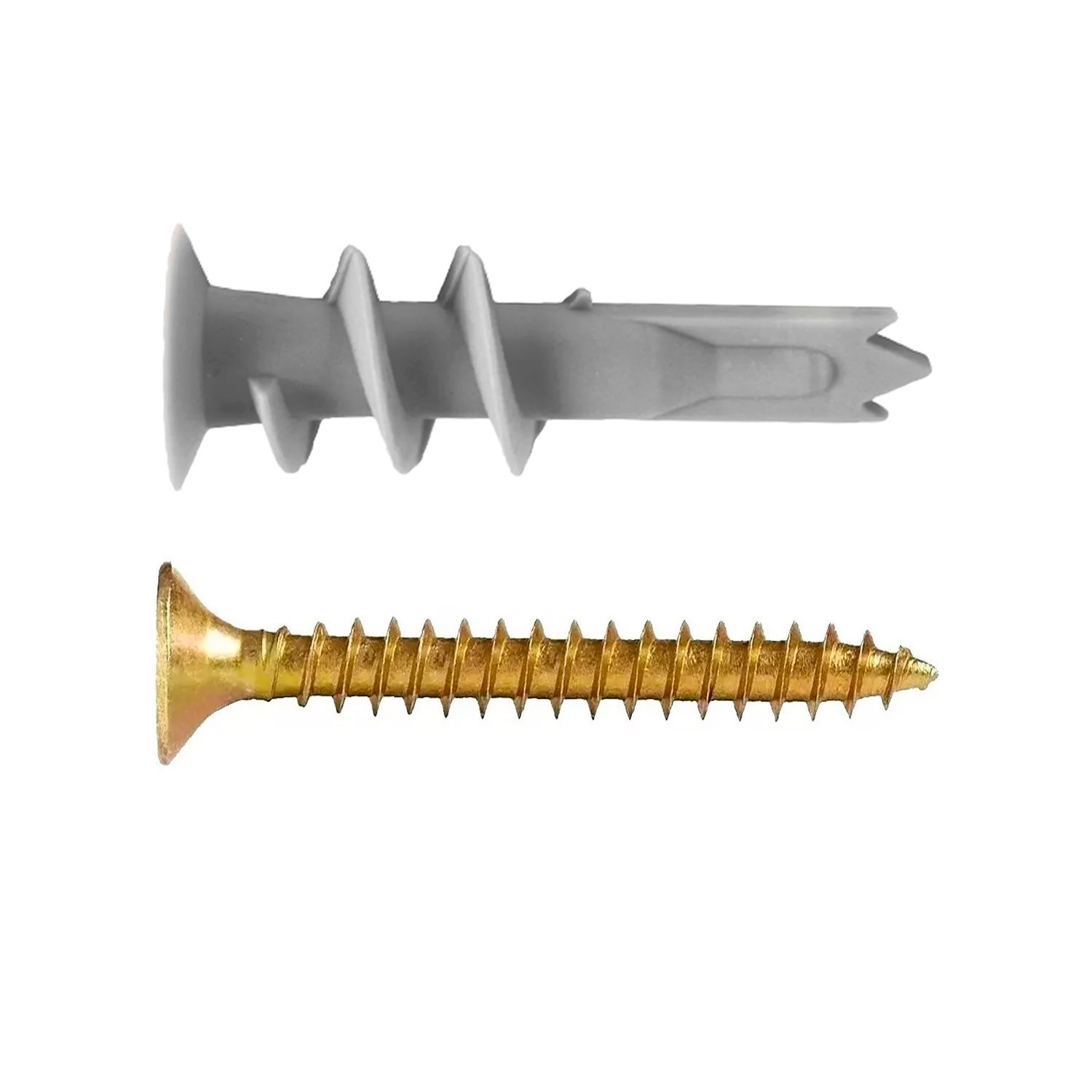 Combo X100 Tarugo P/ Durlock Gka + Tornillo Fix 4x25 Fischer