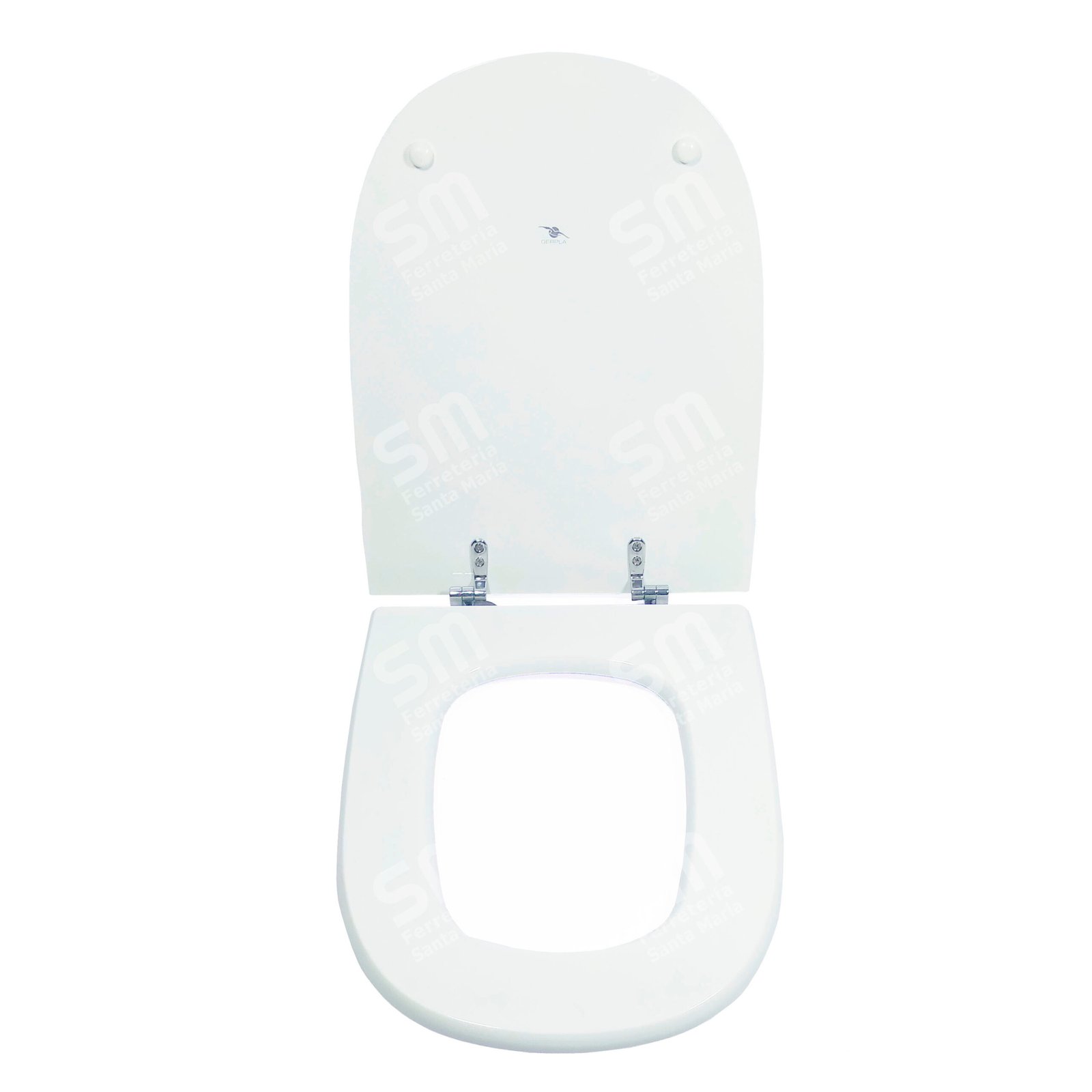 Asiento Derpla Da Blanco c/ expansor para Inodoro Dama