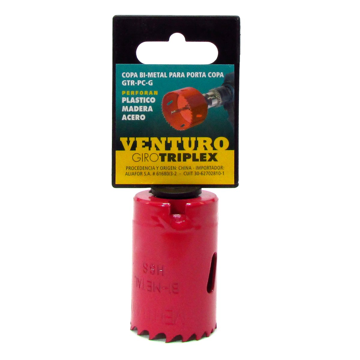 Sierra Copa Bimetal  Ø 32mm Giro Triplex Venturo Aliafor Gtr
