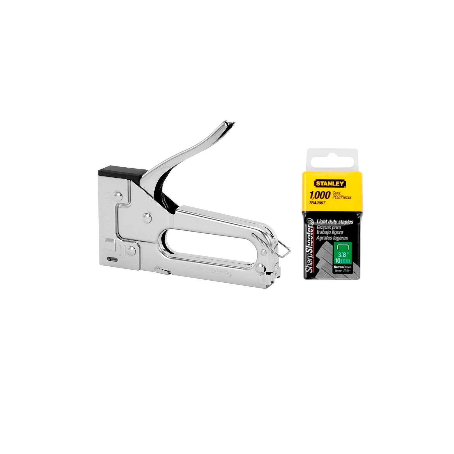 Engrampadora Uso Liviano Stanley Tr45 + 1000 Grampas 10mm Tra206t