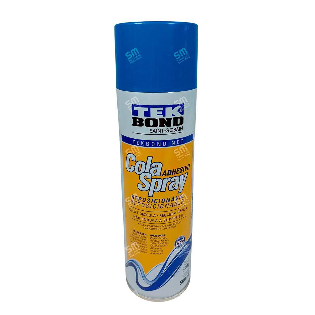 Pegamento Adhesivo en Aerosol Reposicionable Tekbond 500ml