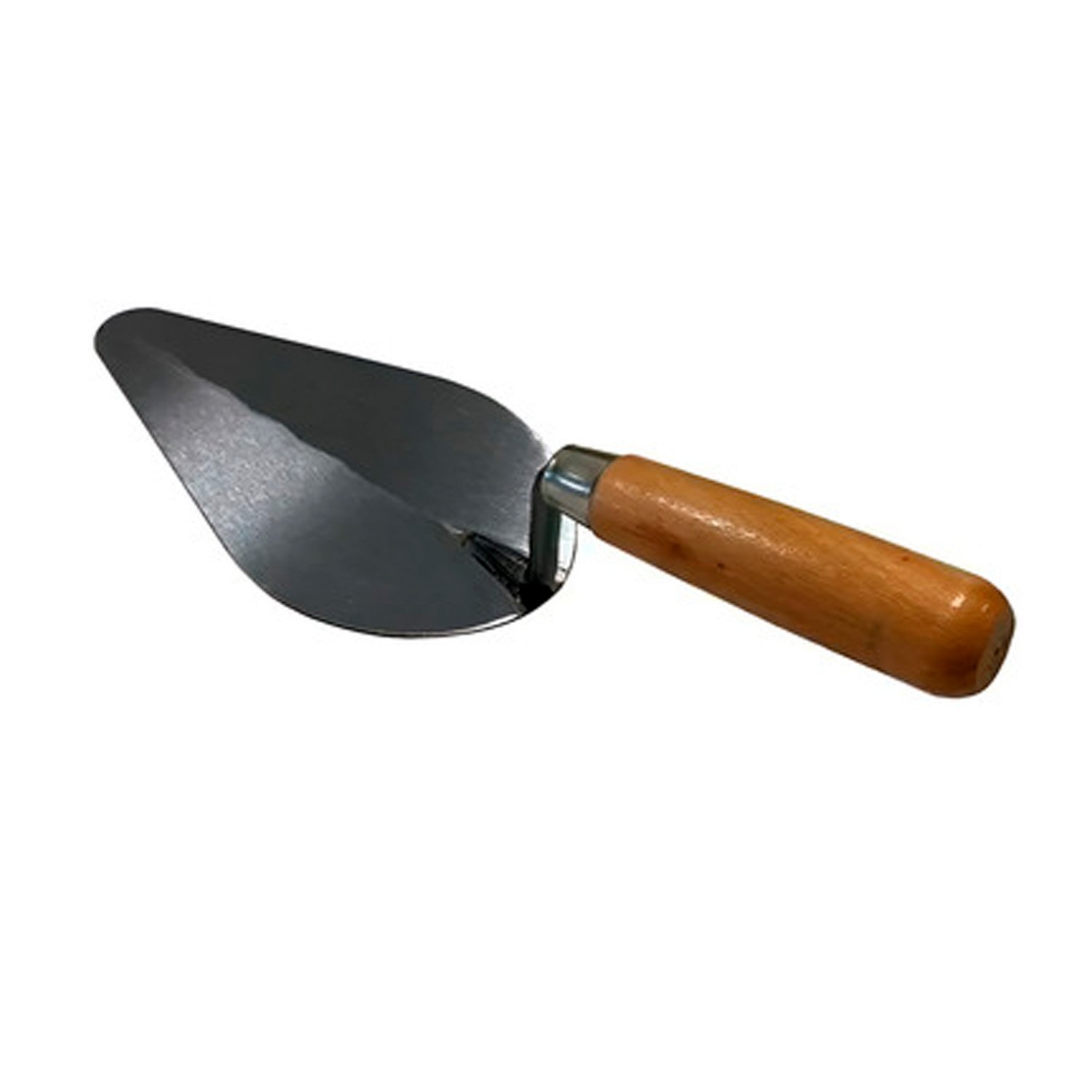 Cuchara Albañil Nro 8 Soldada Mango Madera Nacional