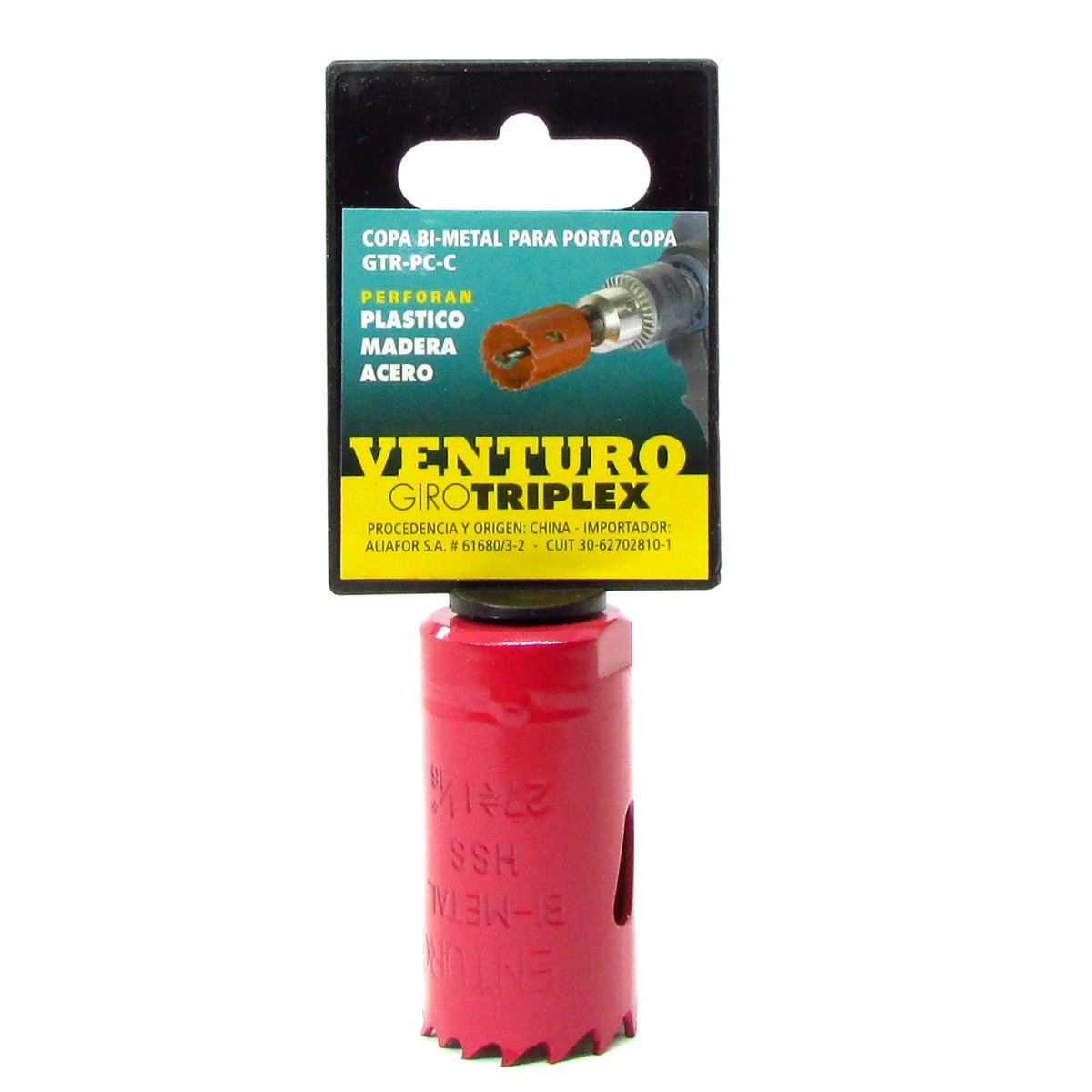Sierra Copa Bimetal  Ø 27mm Giro Triplex Venturo Aliafor Gtr