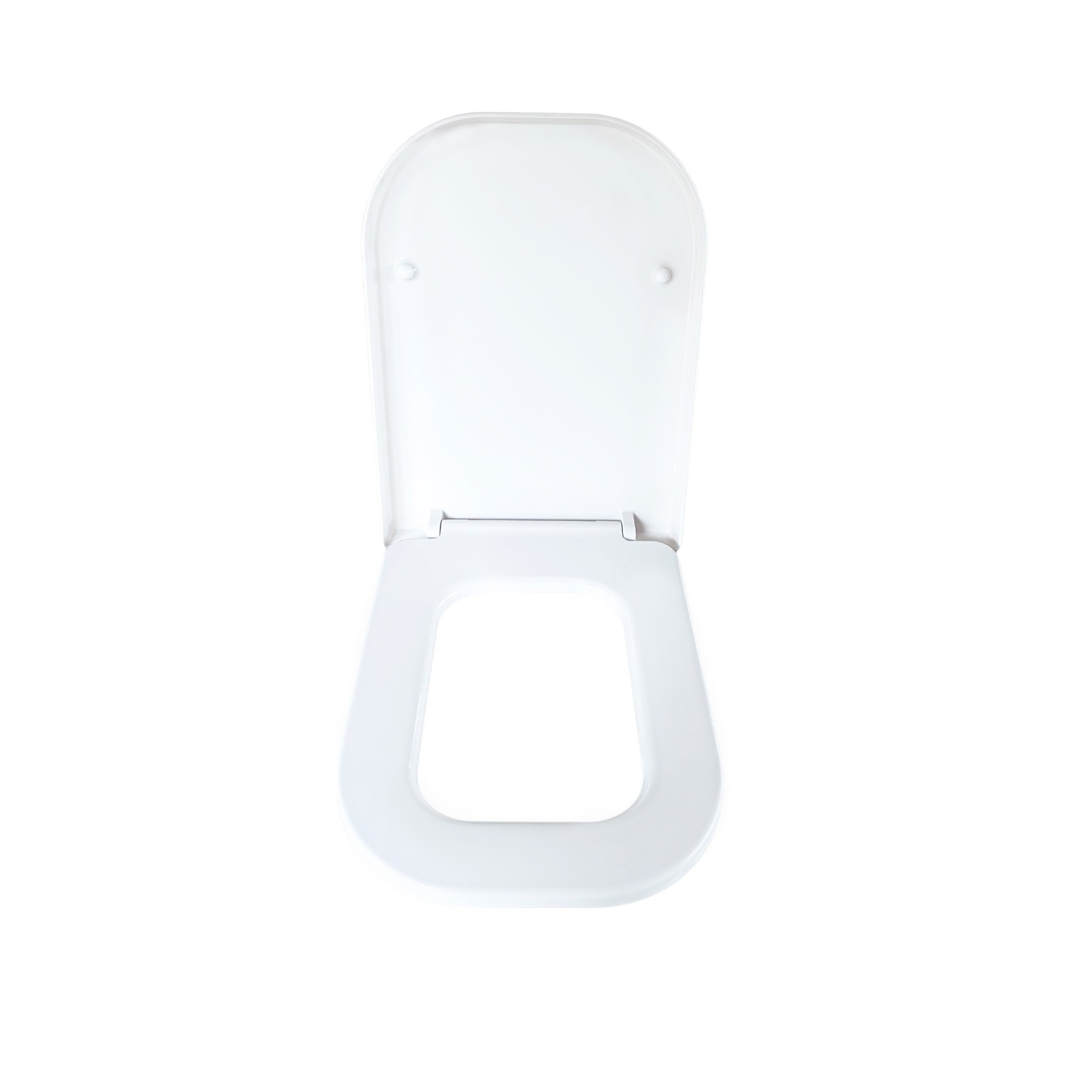 Asiento Daccord Blanco Cierre Suave Desmontable para Inodoro Gap
