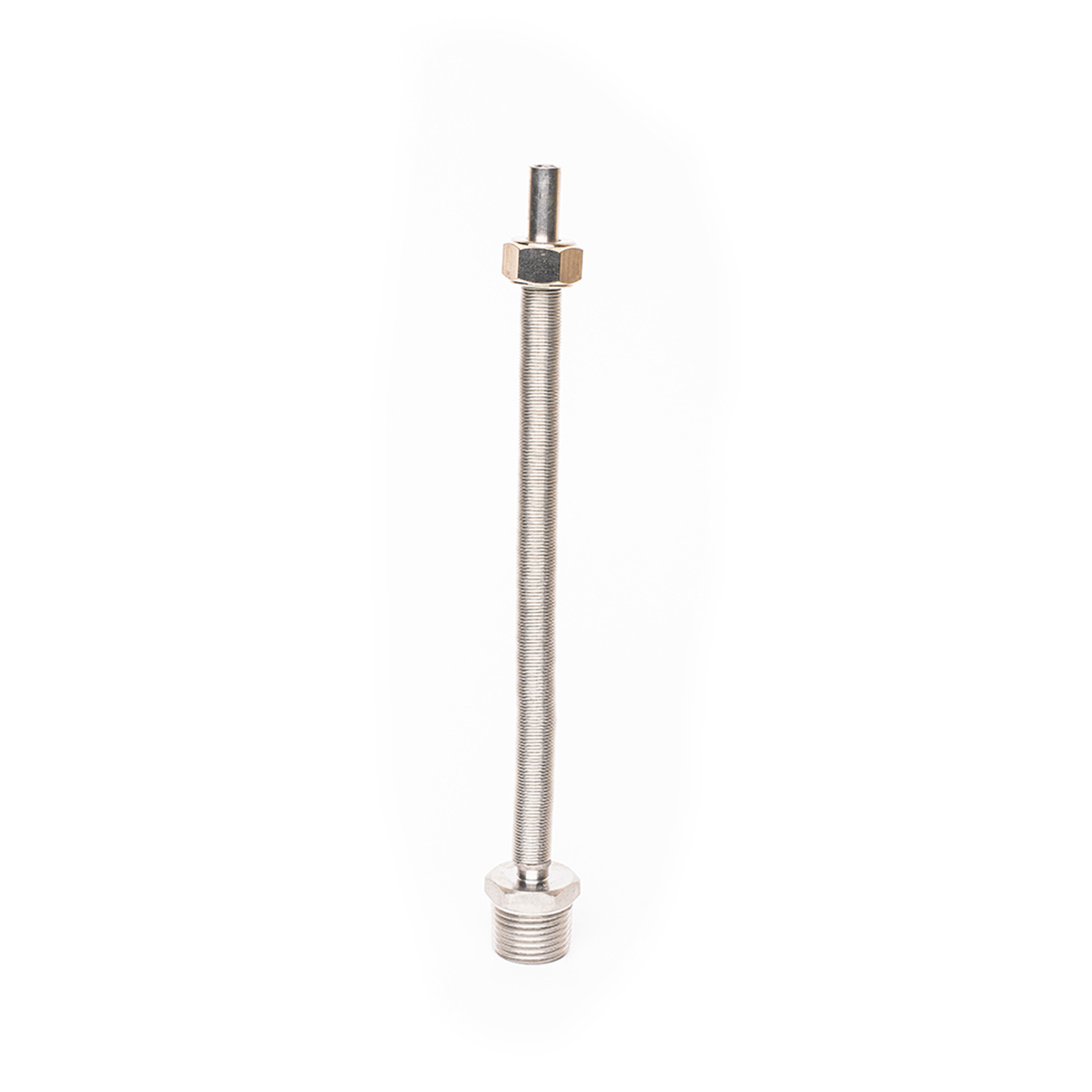 Flexible Gas P/ Calefactor 1/4´´ Extensible 20 a 40cm Acero Inoxidable