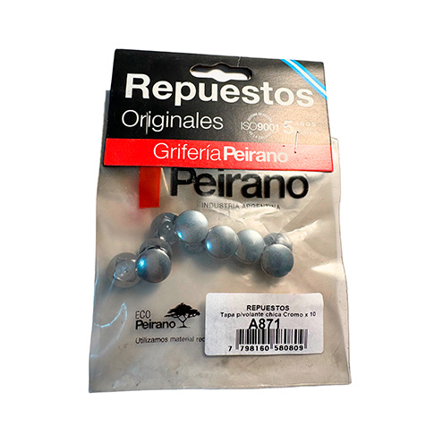 Repuesto Tapita Indicadora Chica 10un Grifería Peirano Ra871